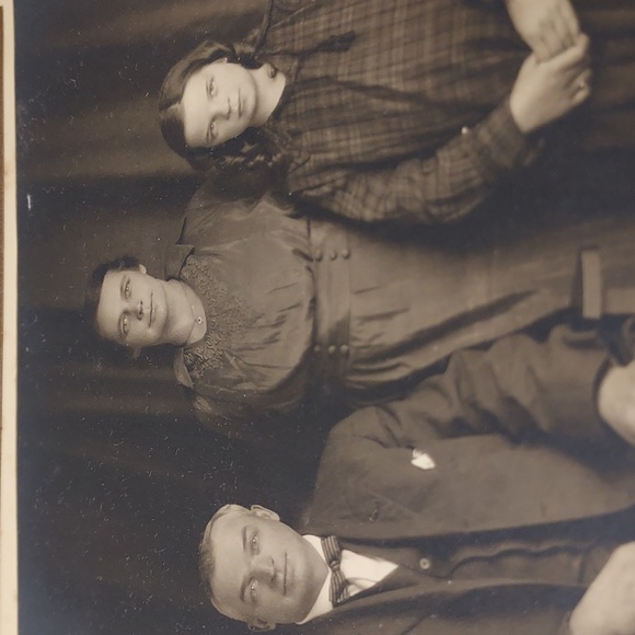 Antique Cabinet Card Photos Family Pictures F H Tims Burlington Vermont Photo - Picture 7 of 8